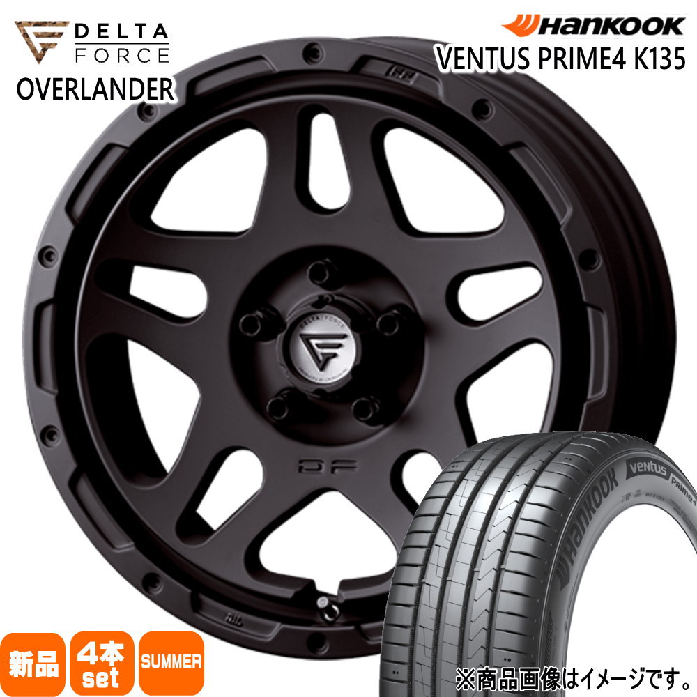 ハンコック - 30系アルファード/T31エクストレイル 225/60R17 99V Prime4 K135 夏用 炎節タイア DF OVERLANDER