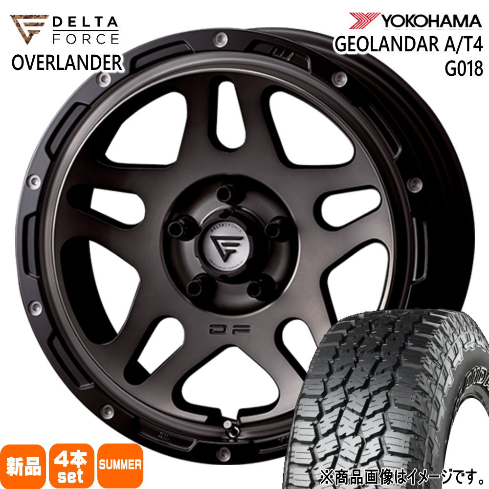 ヨコハマタイヤ - デリカD:5 RAV4 etc  225/75R16 115/112S LT  ヨコハマ GEOLANDAR G018 夏用 炎節タイア DF OVERLANDER