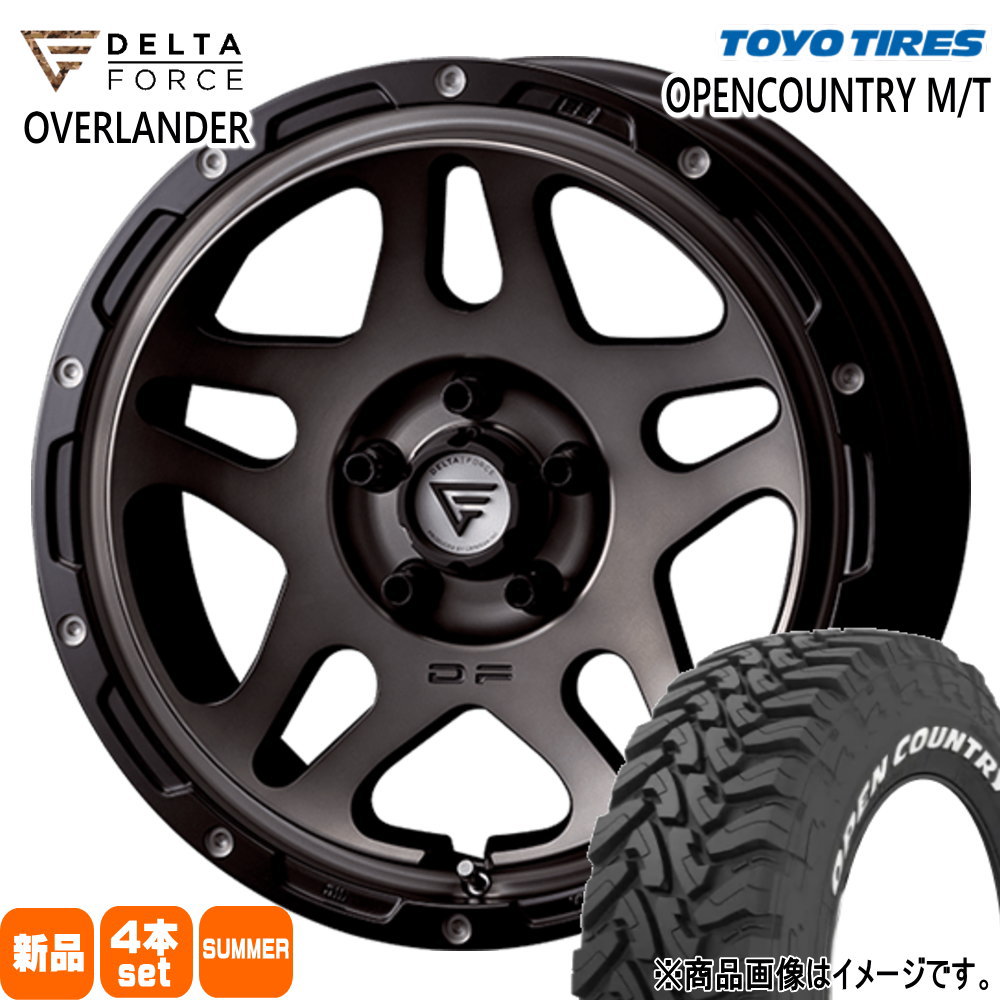 TOYO TIRES - デリカD:5 RAV4 etc  225/75R16 103/100Q LT トゥーヨー OPENCOUNTRY M/T 夏用 炎節タイア DF OVERLANDER