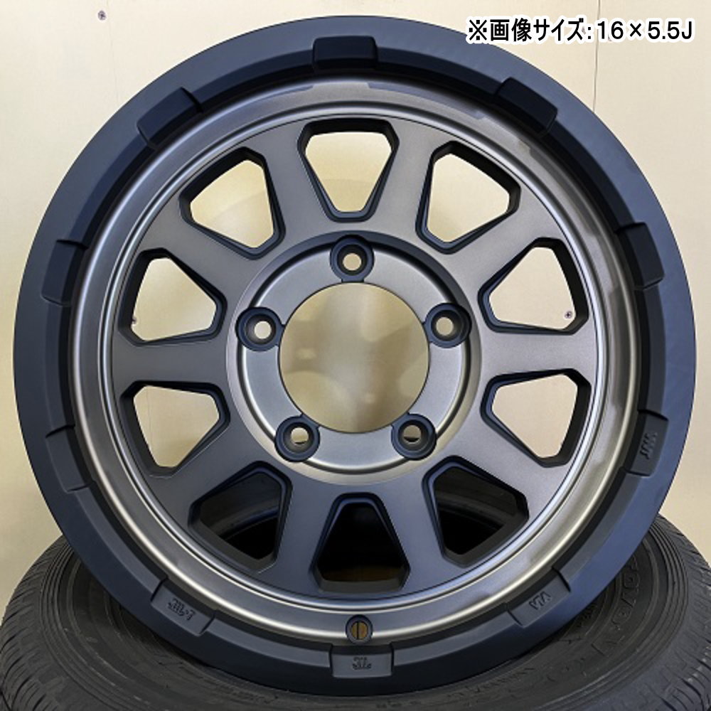 新車外しjb74 ジムニーシエラ15インチホイールセットダンロップ2026年１本 DUNLOP（ダンロップ） JB74 ジムニーシエラ JC74 ノマド 215/75R15 100