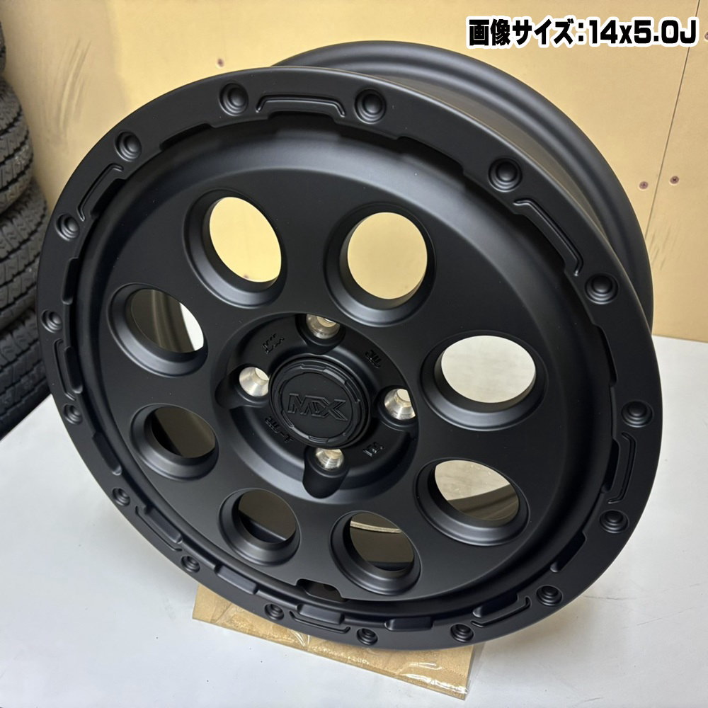 軽自動車 ハスラー デリカミニ4WD ハイゼット ヨコハマ 165/60R15 77Q iceGUARD8 IG80 冬用 スタッドレスタイヤ MAD CROSS RECONの画像