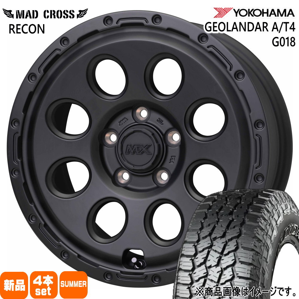 マツダ CX-5  ヨコハマ 235/70R16 106T GEOLANDAR A/T4 G018 夏用 サマータイヤ MAD CROSS RECON