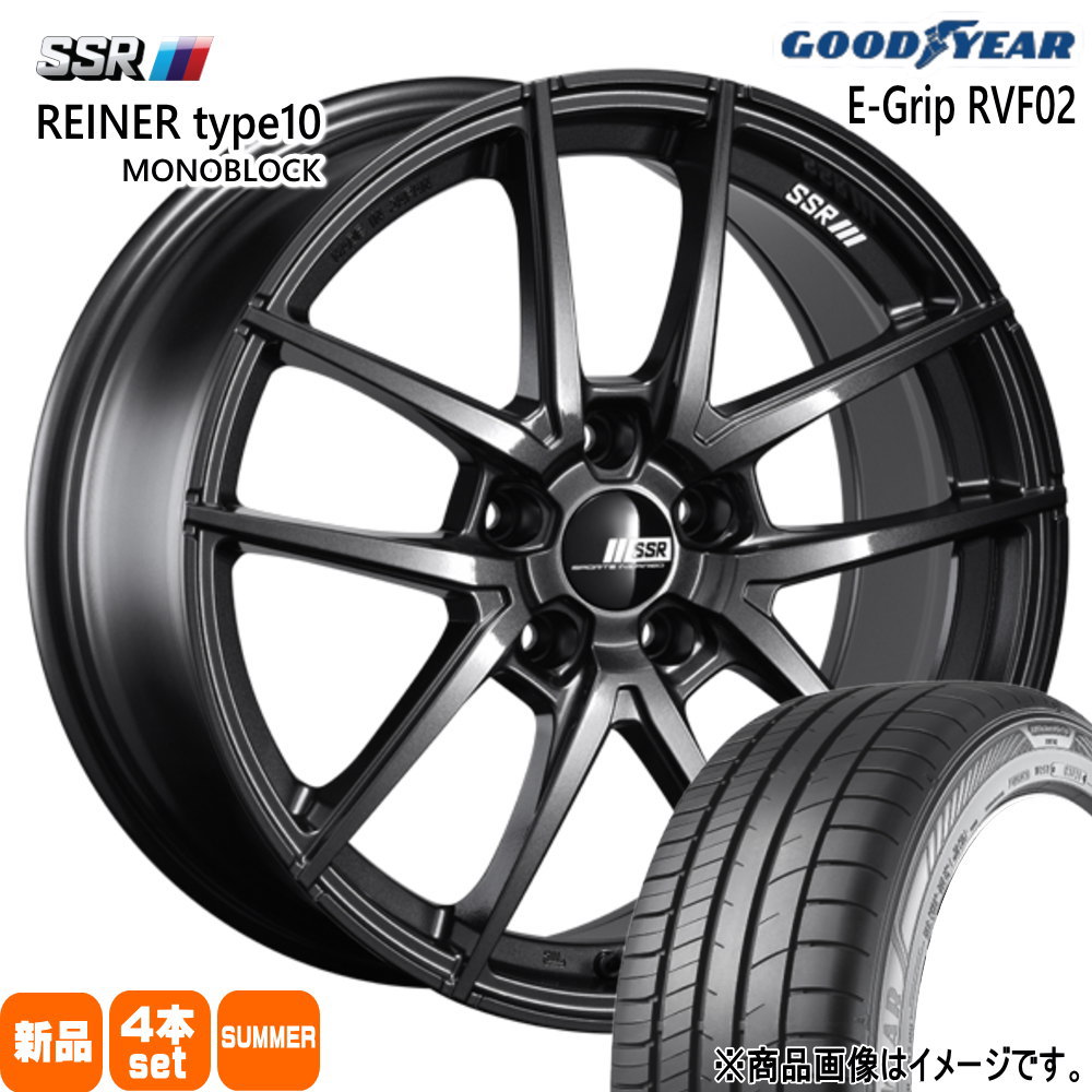 30系 アルファード ヴェルファイア グッドイヤー RVF02 245/40R20 夏タイヤ SSR REINER type10mono 8.5J 5穴 5/114.3 20インチ : reiner10mono dg 2085385114 rvf02 2454020 : タイヤショップ78