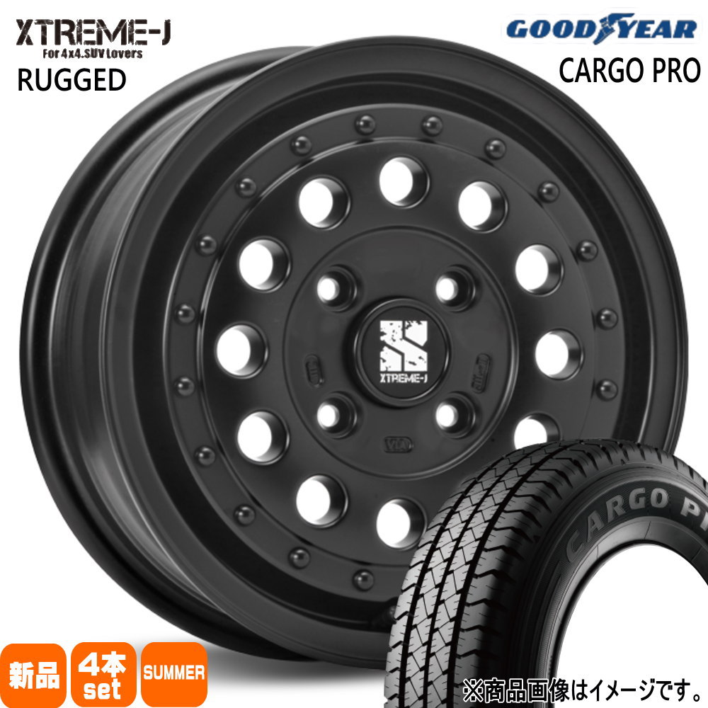 日産 NV200 バネット VNM20  グッドイヤー 175/80R14 99/98N LT CARGO PRO 夏用 サマータイヤ XTREME-J RUGGED 14インチ