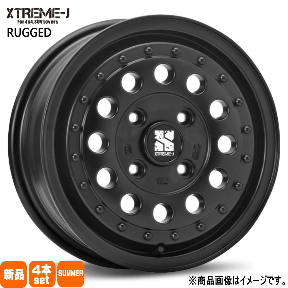 N BOX スペーシア デリカミニ ハイゼット 輸入タイヤ 155/65R14  輸入タイヤ 夏用 サマータイヤ XTREME-J RUGGED 14インチ