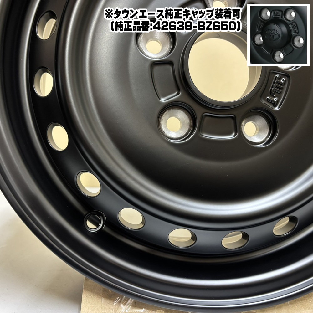 トヨタ タウンエースバン S403/S413  トーヨータイヤ 165/80R14 97/95N LT OPENCOUNTRY R/T 夏用 サマータイヤ ALGERNON FENICE RX6の画像