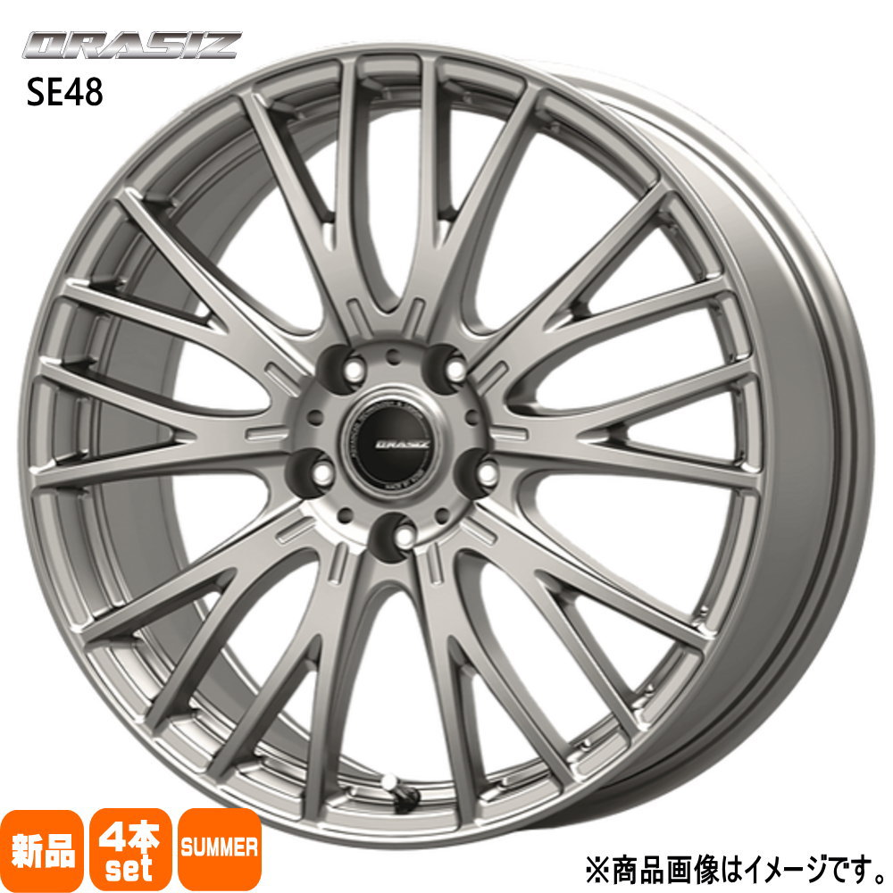 トヨタ専用 アルファード ヴェルファイア 輸入タイヤ 215/65R16 夏タイヤ QRASIZ SE48 6.5J 5穴 5/114.3 16インチ