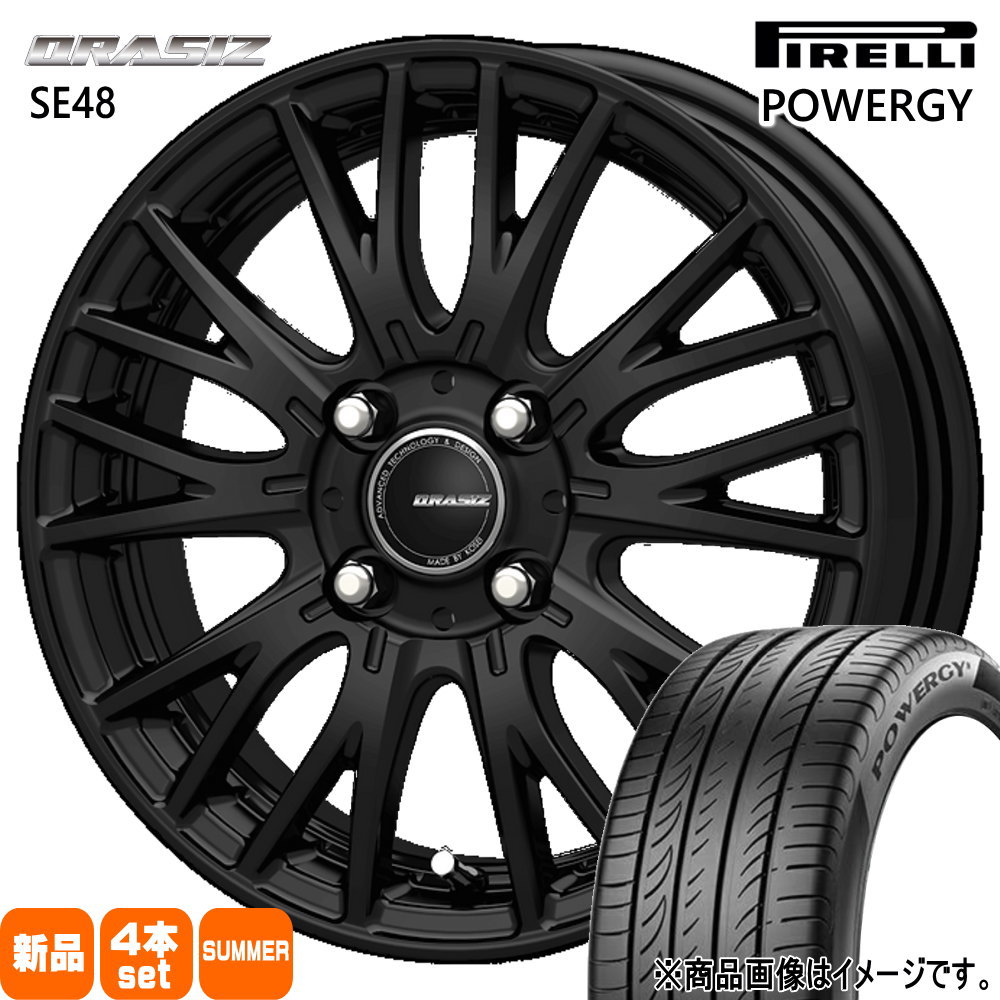 優先配送 PIRELLI 軽自動車 引っ張りタイヤ ピレリ POWERGY 165/55R15 夏 タイヤ・ホイール