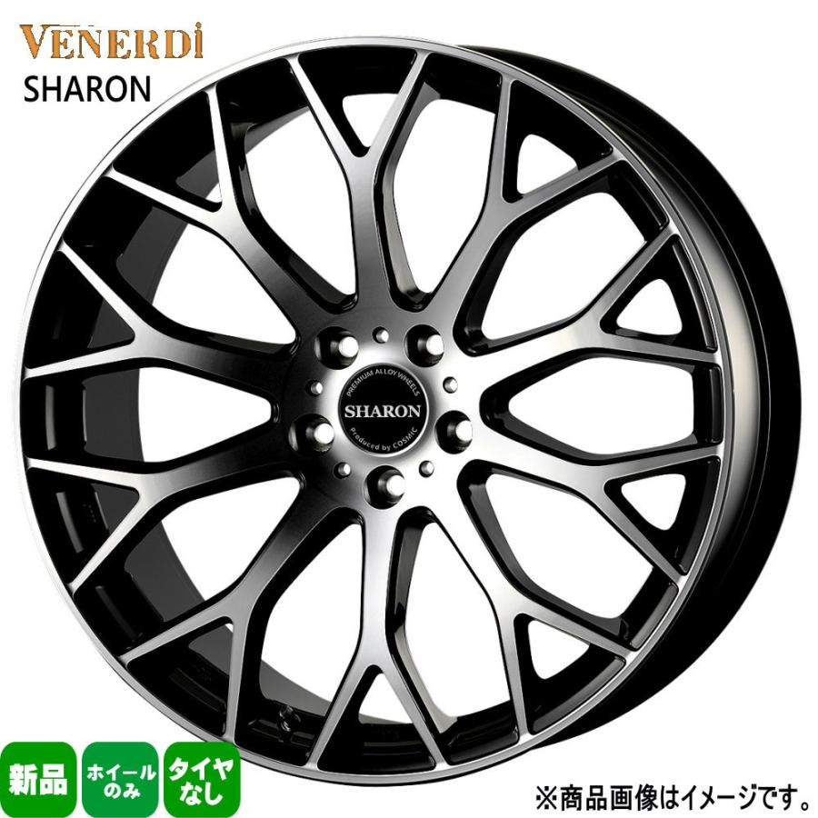 4本セット CX-5 アテンザ ヤリスクロス SL SK フォレスター 19 × 7.5 +48 5/114.3 COSMIC VENERDI SHARON 新品 19インチ ホイールのみ