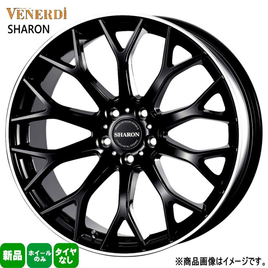 4本セット CX-5 アテンザ ヤリスクロス SL SK フォレスター 19 × 7.5 +48 5/114.3 COSMIC VENERDI SHARON 新品 19インチ ホイールのみ
