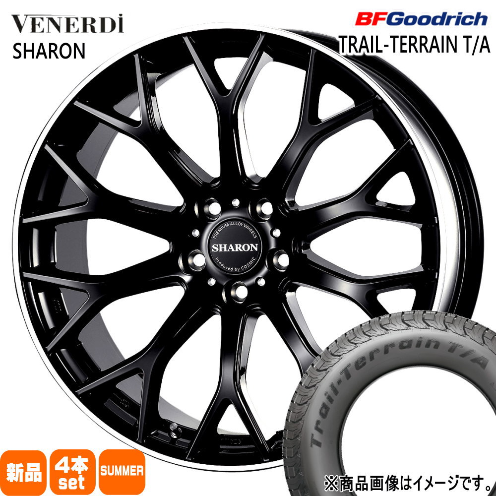 クラウンクロスオーバー RAV4 ハリアー  BFグッドリッチ 225/60R18 100H TRAIL-TERRAIN T/A 夏用 サマータイヤ VENERDI SHARON