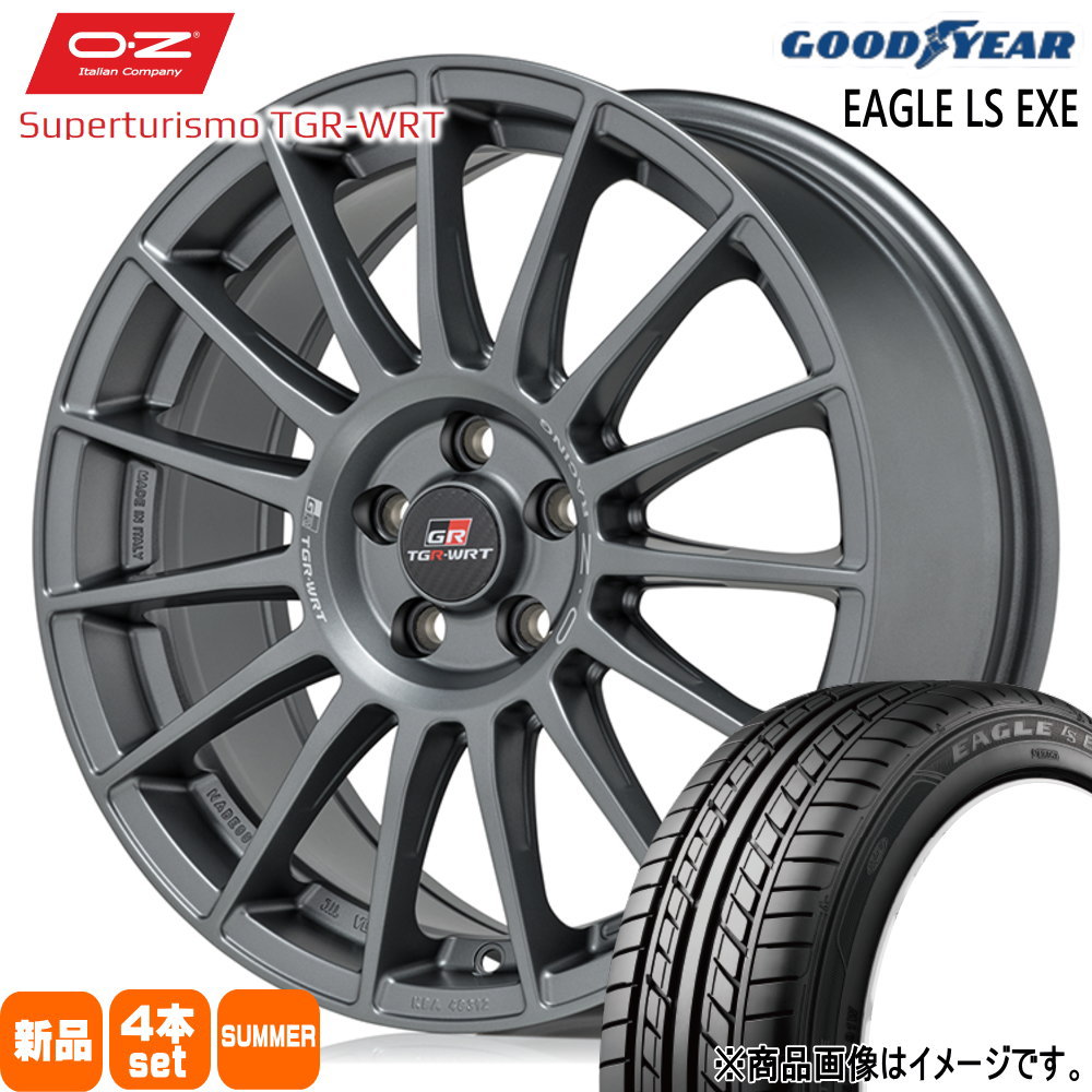 トヨタ 30系 bB ポルテ グッドイヤー LS EXE 205/40R17 夏タイヤ OZ RACING TGR-WRT 7.0J 4穴 4/100  17インチ : tgr-wrt-rlg-1770424100-lsexe-2054017 : タイヤショップ78 - 通販 - Yahoo!ショッピング