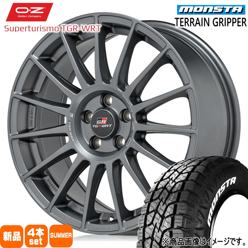 トヨタ RAV4 ハリアー モンスタ 225/65R17 106T TERRAIN GRIPPER 夏用 サマータイヤ Superturismo TGR-WRT 17インチ