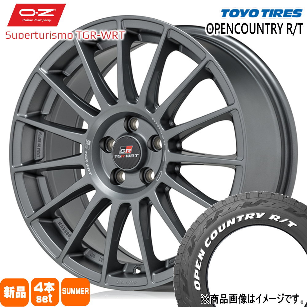 クラウンクロスオーバー RAV4 ハリアー トーヨータイヤ 225/60R18 100Q OPENCOUNTRY R/T 夏用 サマータイヤ Superturismo TGR-WRT 18インチ