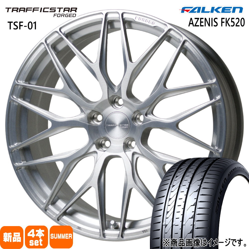 GN系 アウトランダー ファルケン FK520 255/45R20 夏タイヤ TRAFFICSTAR TSF 01 8.5J 5穴 5/114.3 20インチ : tsf01 brs 2085385114 fk520 2554520 : タイヤショップ78