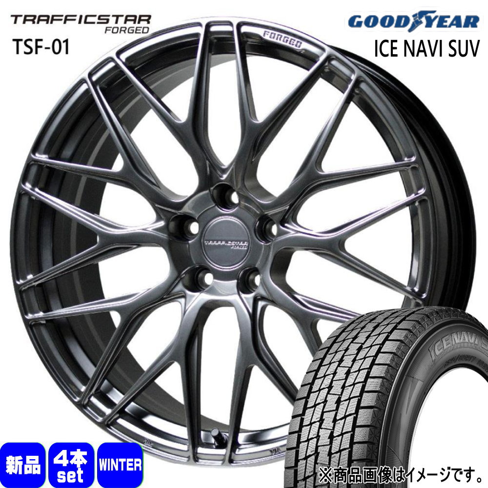 グッドイヤー - ジャケット冠運動競技 LEXUS NX 235/50R20 104Q XL ICE NAVI SUV 冬用 スタッドレスタイヤ TRAFFICSTAR FORGED TSF-01