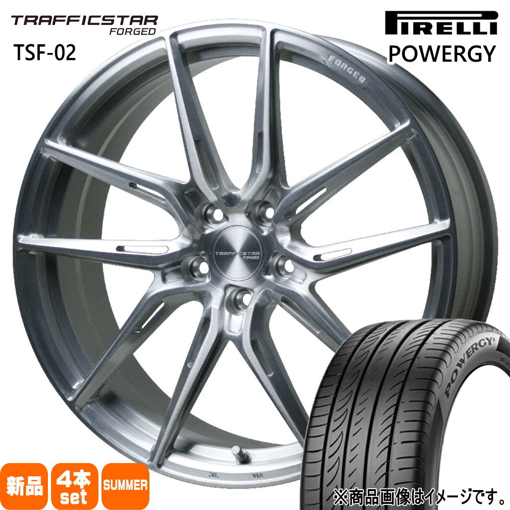 クラウン マークX  ピレリ 245/35R19 93Y XL POWERGY 夏用 サマータイヤ TRAFFICSTAR FORGED TSF-02