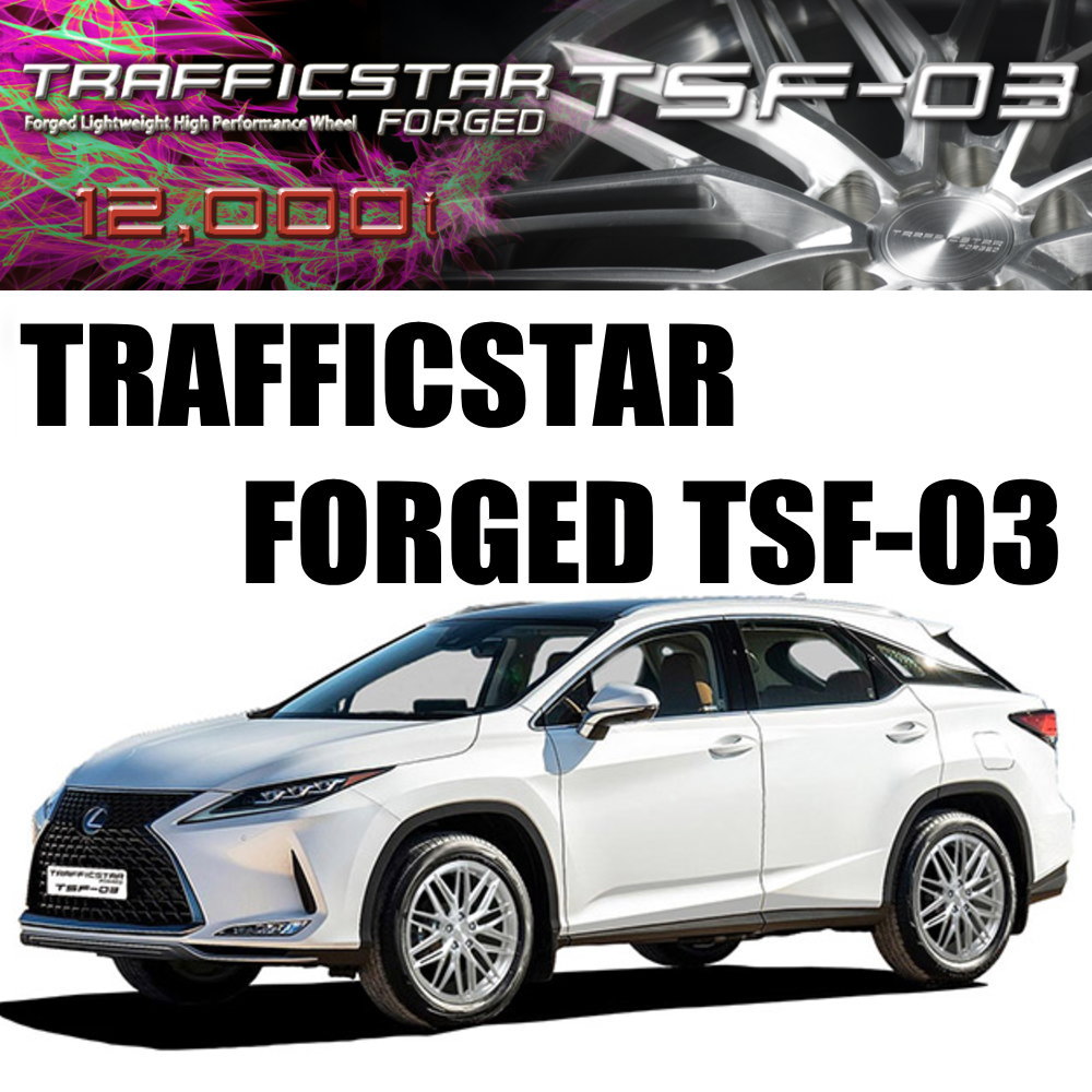 30系 アルファード ヴェルファイア  ダンロップ 245/40R20 99W XL SYNCHRO WEATHER 夏冬兼用 オールシーズンタイヤ TRAFFICSTAR FORGED TSF-03の画像