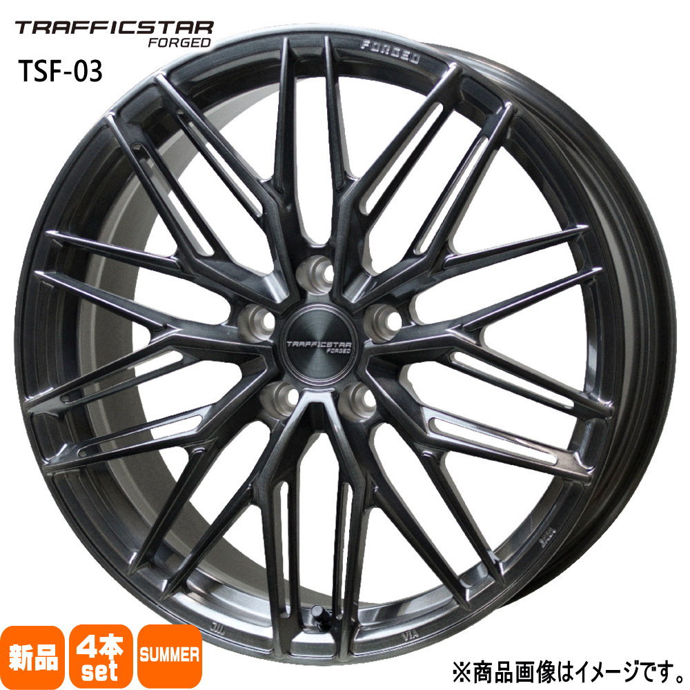 GRヤリス シビック ジェイド  輸入タイヤ 235/35R19  輸入タイヤ 夏用 サマータイヤ TRAFFICSTAR FORGED TSF-03