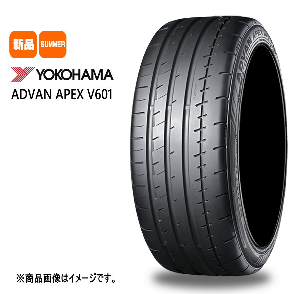 アリスト  ヨコハマ 235/40R18 91W ADVAN APEX V601A 夏用 サマータイヤ AME GALERNA FINURAの画像