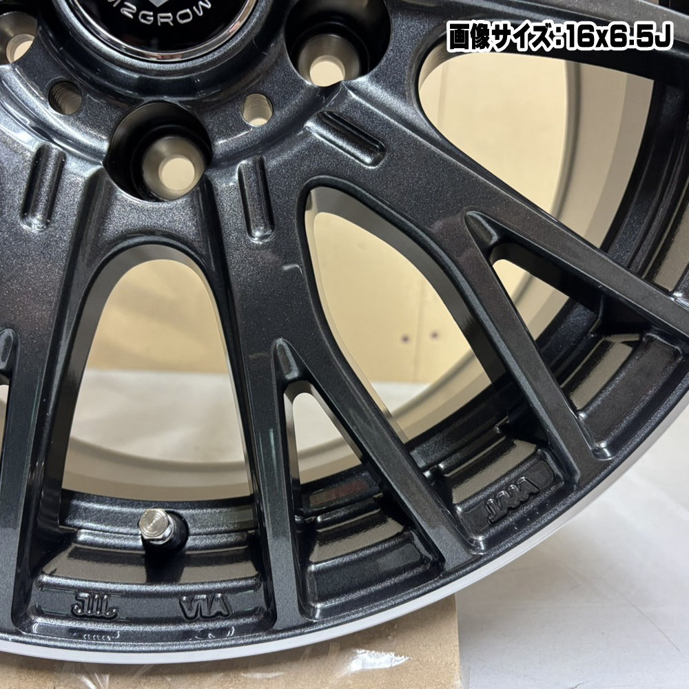 SAI プリウスα  ダンロップ 215/45R18 89Q WINTERMAXX03 WM03 冬用 スタッドレスタイヤ MZ-GROW VM25Rの画像