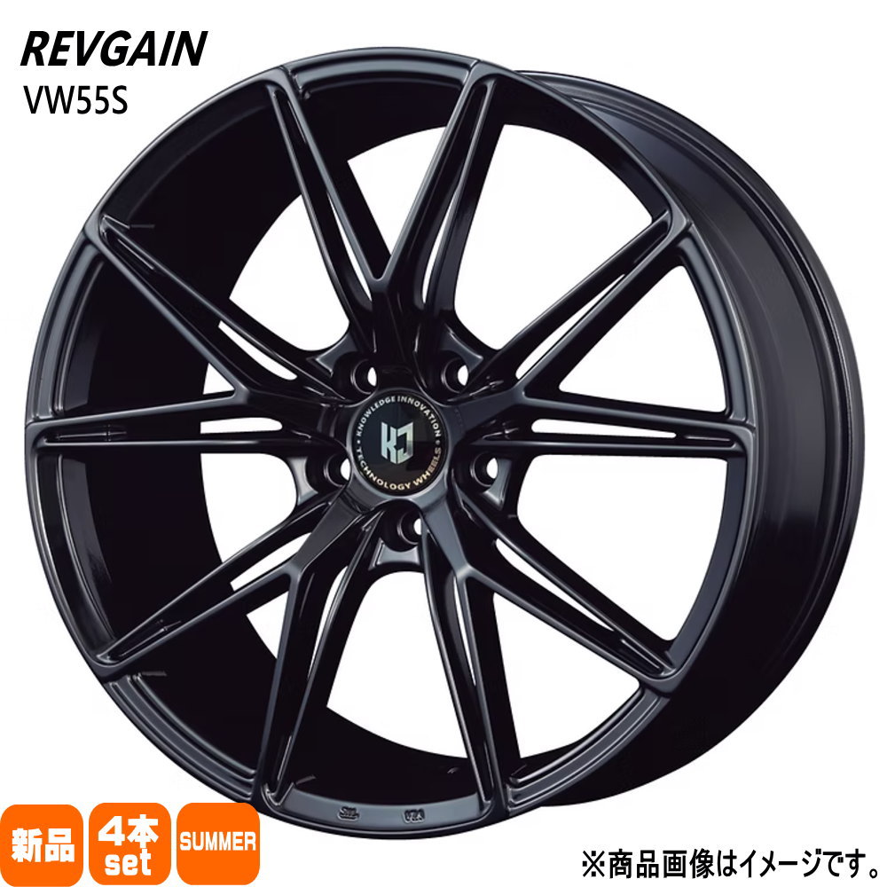 ジェイド プリウスα 輸入タイヤ 225/40R18  輸入タイヤ 夏用 サマータイヤ REVGAIN VW55S