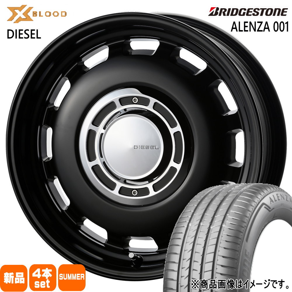 レグノ（ブリヂストン） - 200系 ご機嫌はやりっ児 専用  ブリヂストン 215/65R16  ALENZA 001 夏用 夏場タイア X BLOOD DIESEL 16in