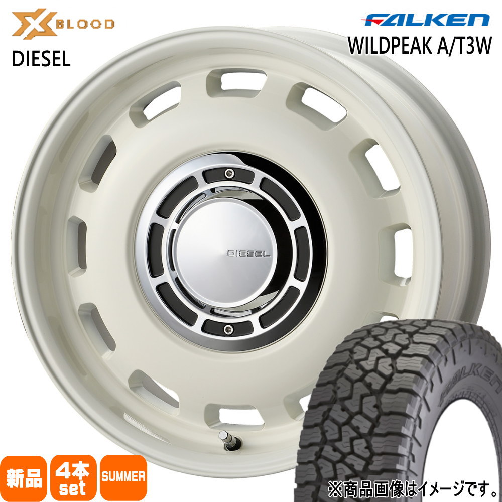 JB64 JB23 ジムニー 専用  ファルケン 235/70R16 109T XL WILDPEAK A/T3W 夏用 サマータイヤ X BLOOD DIESEL 16インチ