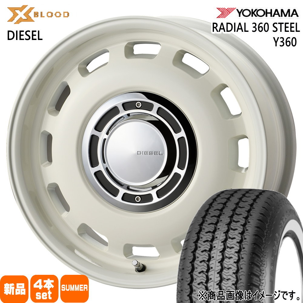 JB74 ジムニーシエラ 専用 ヨコハマ 360 STEEL 215/65R16 夏タイヤ X BLOOD DIESEL 16インチ : xbdiesel wh 1660 55139 y360 2156516 : タイヤショップ78