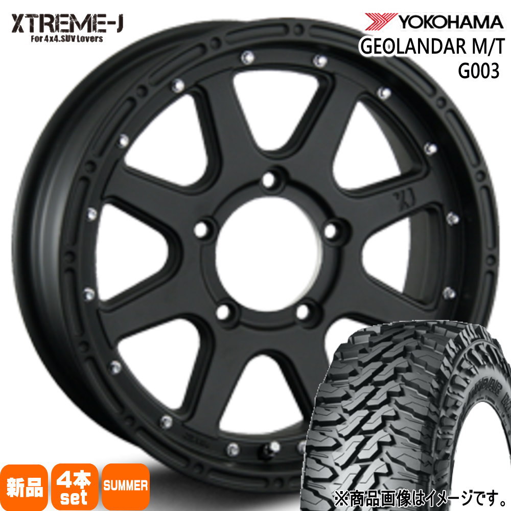 YOKOHAMA GEOLANDAR M/T G003 16インチ　jb64にて GEOLANDAR ジムニー JB64 JB23 JA11 専用 新品 16インチ タイヤ