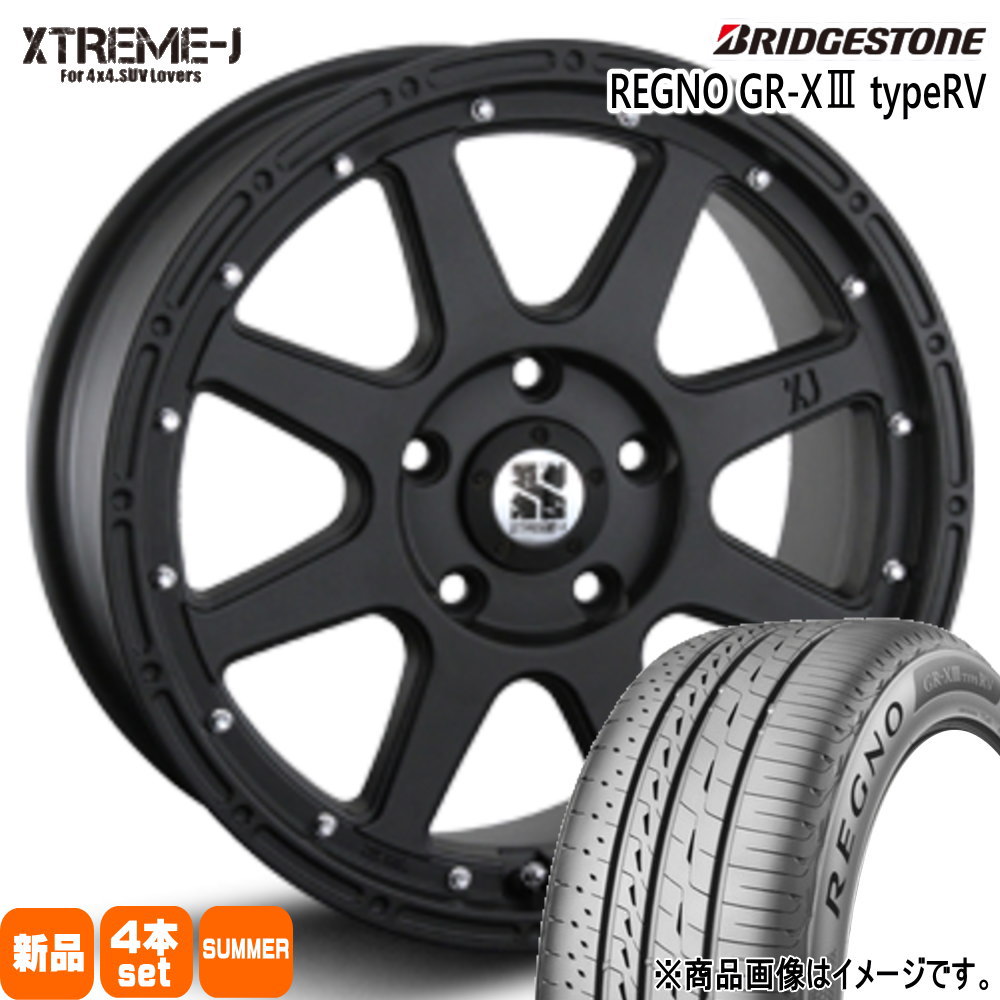 T30 T31エクストレイル/20系アルファード ブリヂストン 215/65R16 98H REGNO GR-X3 type RV 夏用 サマータイヤ XTREME-J 16インチ