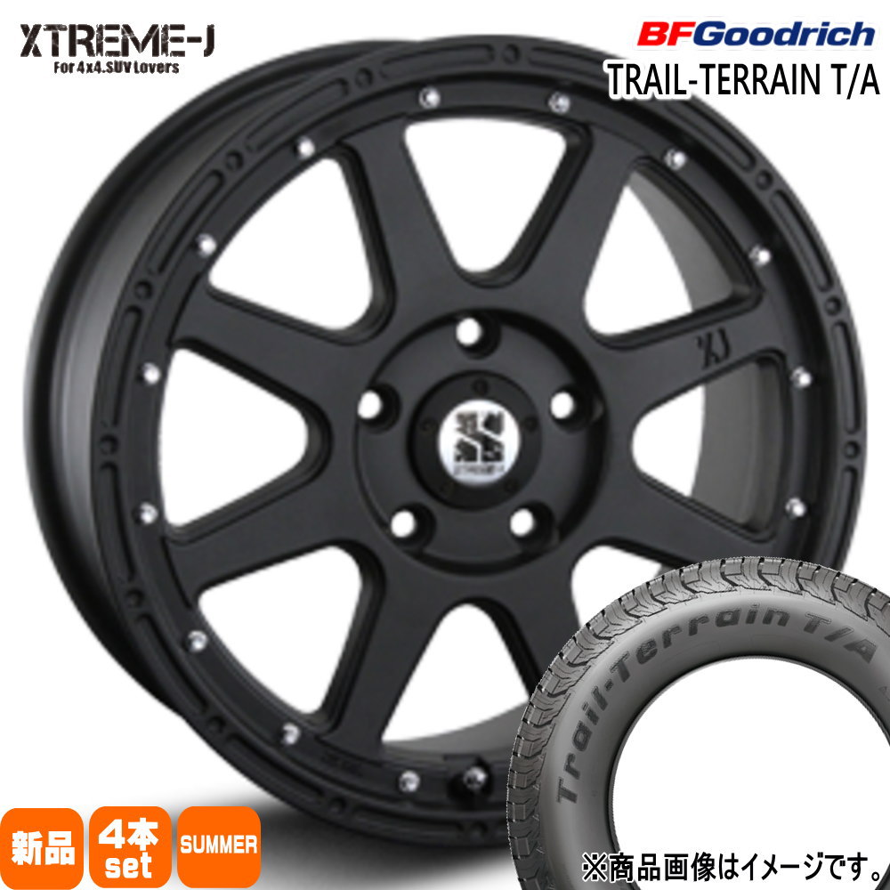 GN系 アウトランダー エクストレイル T33  BFグッドリッチ 235/60R18 107H XL TRAIL-TERRAIN T/A 夏用 サマータイヤ XTREME-J 18インチ