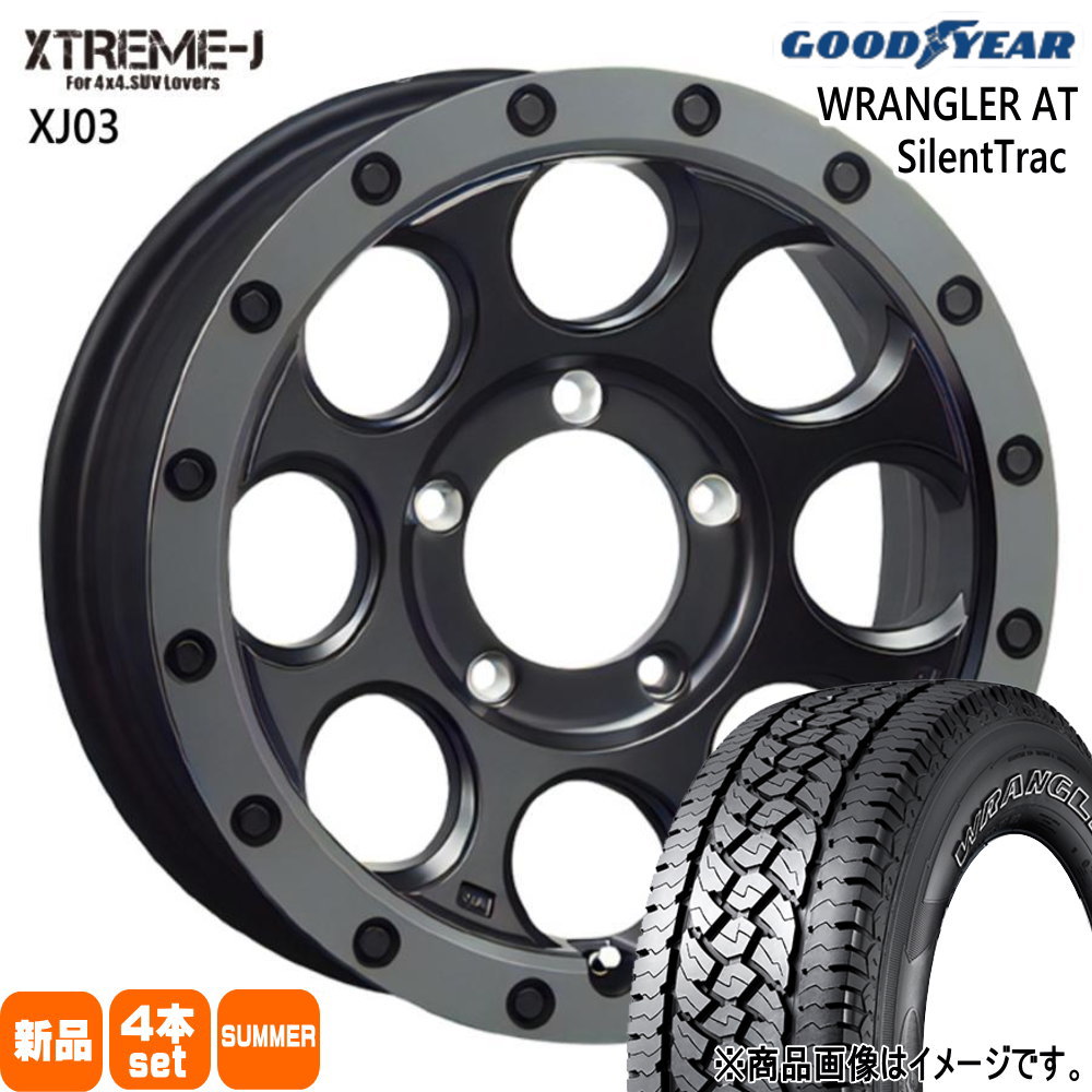 JB74 JB43 ジムニーシエラ 専用 グッドイヤー A/T サイレント 235/70R16 夏タイヤ MLJ XTREME J XJ03 16インチ : xj03 fbs 1660 55139 wgatsi 2357016 : タイヤショップ78