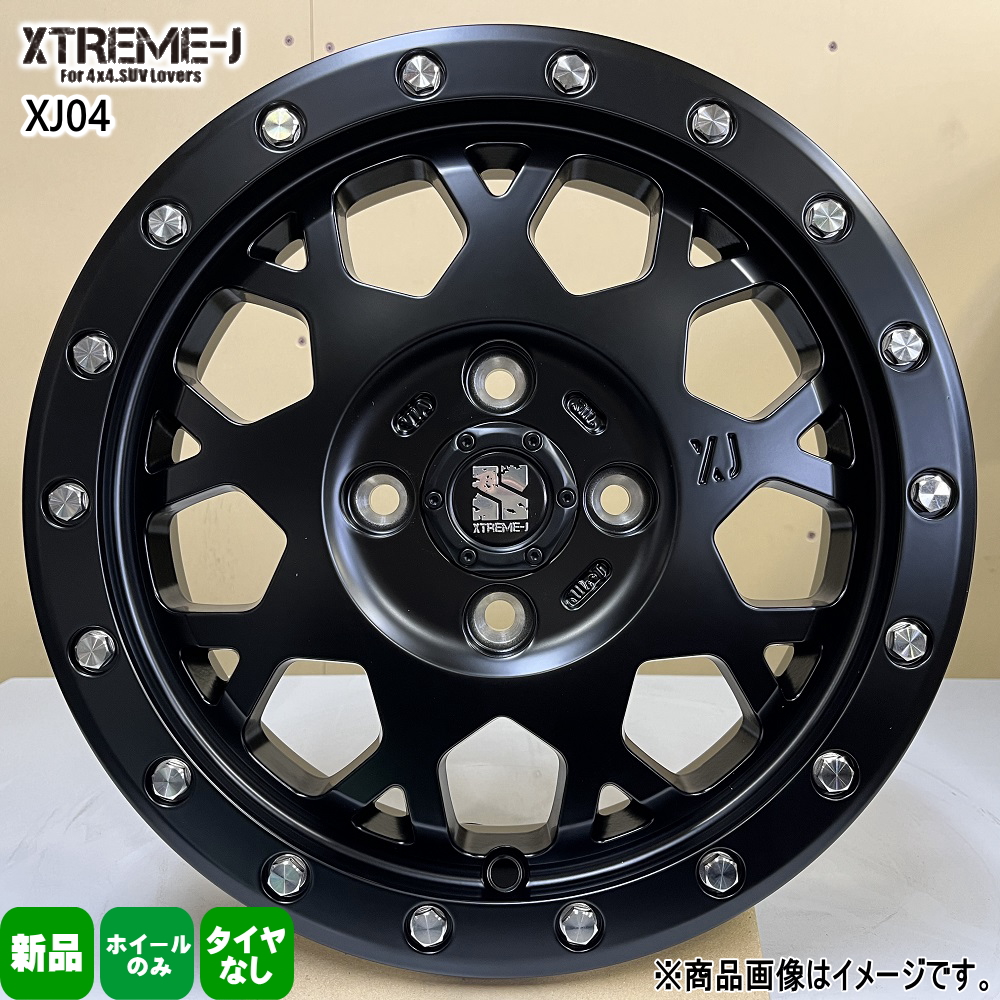 16×6.5J +38 4/100 MLJ XTREME J XJ04 新品 16インチ ホイールのみ 1本 ライズ/ロッキー ガソリン車/アクア : xj04 sb 05 1665384100 1p : タイヤショップ78