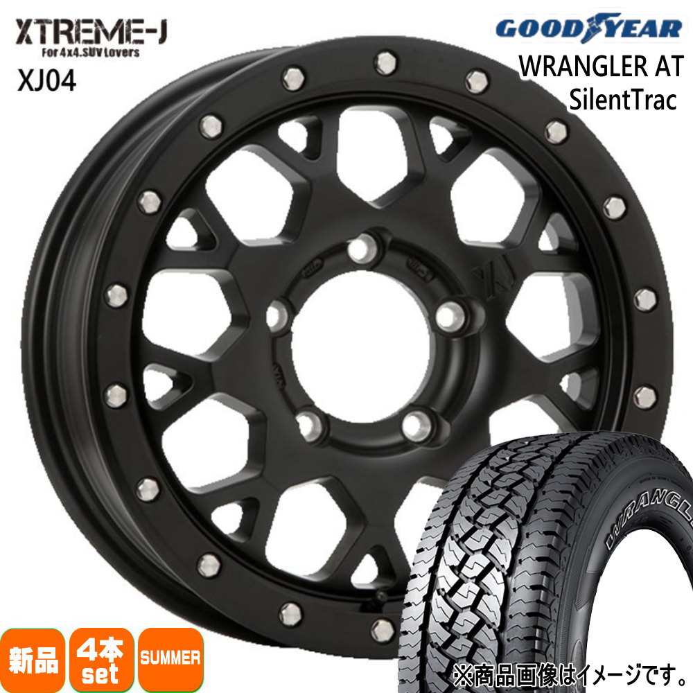 JB74 ジムニーシエラ 専用 グッドイヤー A/T サイレント 235/70R16 夏タイヤ MLJ XTREME J XJ04 16インチ : xj04 sb 1655 55139 wgatsi 2357016 : タイヤショップ78