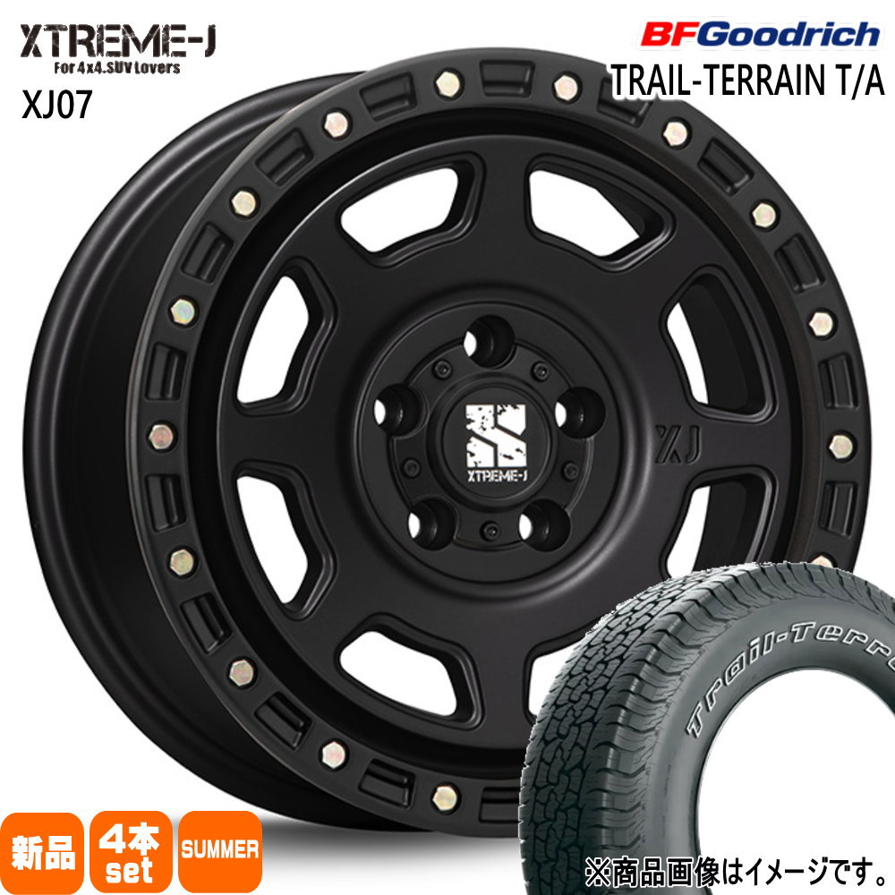 RAV4 アウトランダー  BFグッドリッチ 225/65R17 102T TRAIL-TERRAIN T/A 夏用 サマータイヤ XTREME-J XJ07 17インチ