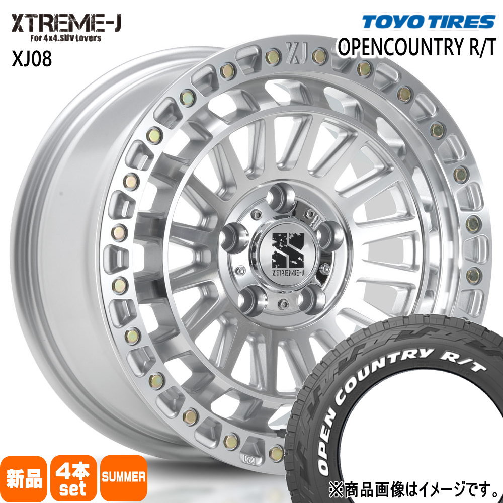 T30 T31エクストレイル/20系アルファード トーヨータイヤ 215/65R16 109/107Q LT OPENCOUNTRY R/T 夏用 サマータイヤ XTREME-J XJ08 16インチ