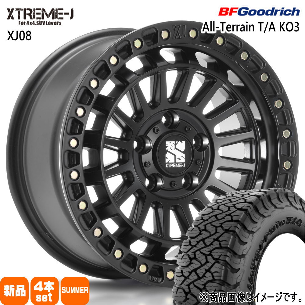 BFGoodrich & XTREME-J セット 18インチ BFグッドリッチ JEEP JK JL ラングラー 305/65R18 128S LT All-Terrain