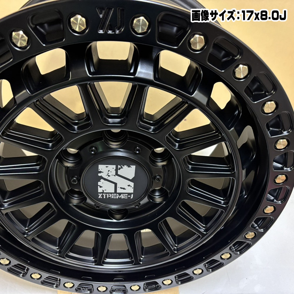 トヨタ ランクル 250 300 モンスタ 285/70R17  RT HYBRID 夏用 サマータイヤ XTREME-J XJ08 17インチの画像