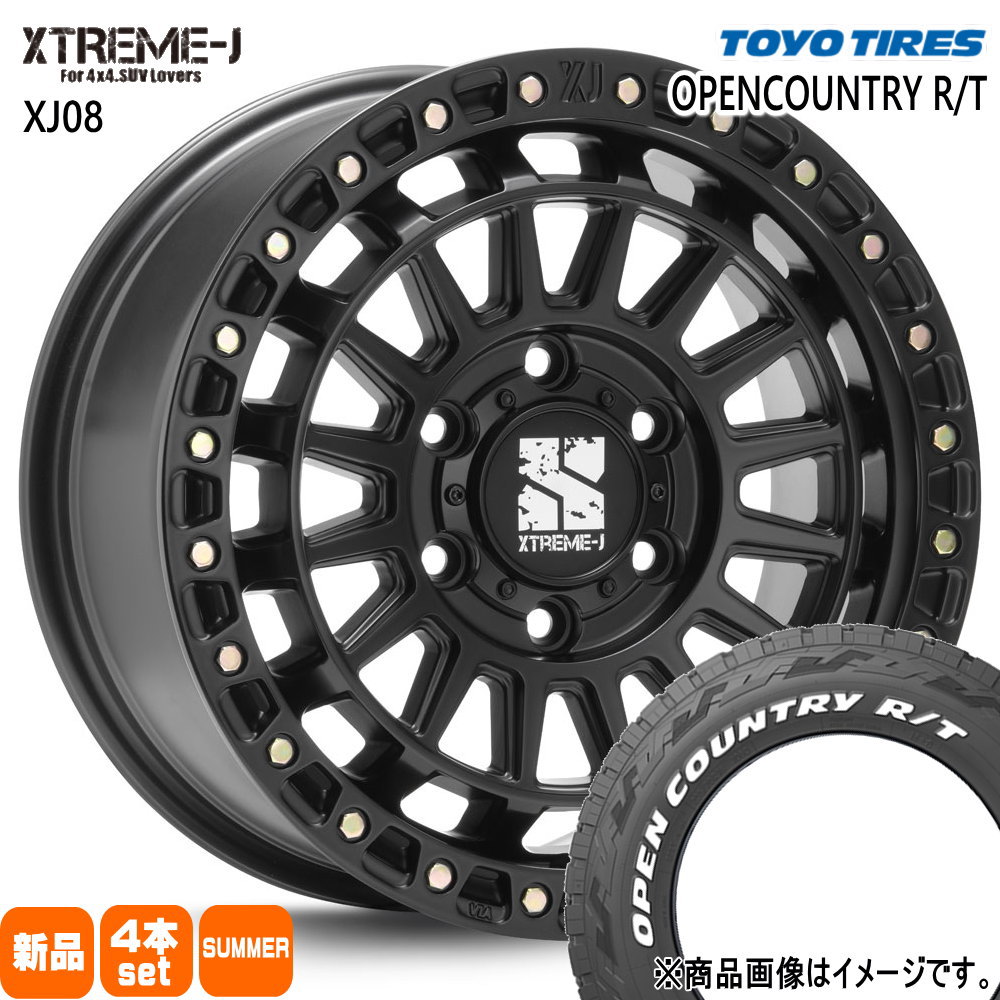 TOYO TIRES - 三菱 トライトン GLS トーヨータイヤ 265/65R17 112Q OPENCOUNTRY R/T 夏用 朱夏タイア XTREME-J XJ08 17in タイヤ、ホイール-夏タイヤ、ホイールセット