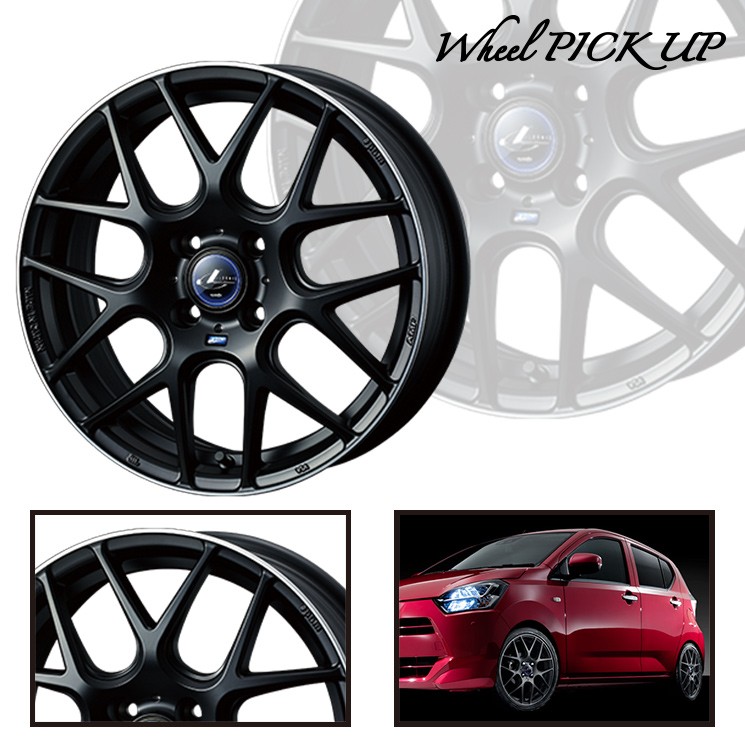 【オレちゃん様】ファルケン16インチホイール４本セット② FALKEN（ファルケン） 195/50R16 84V ジークス ZE914F weds LEONIS