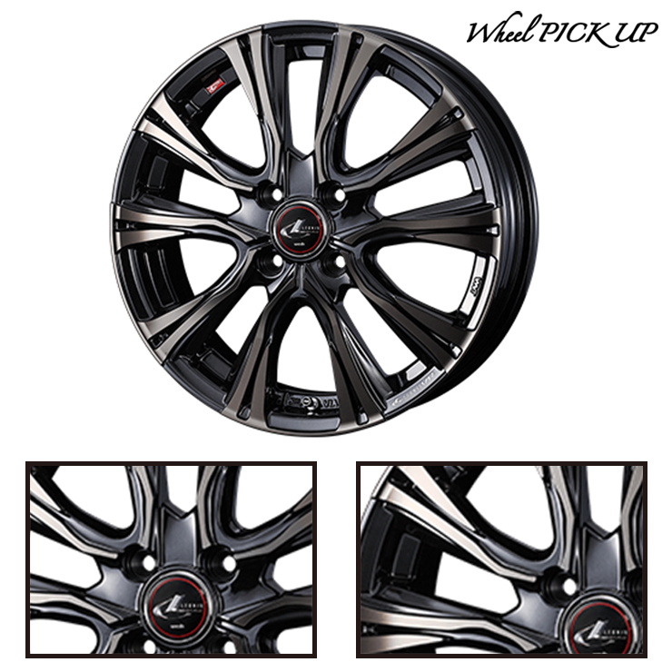 MINERVA 215/40R17 87Y XL ミネルバ F205 WEDS LEONIS VR サマー
