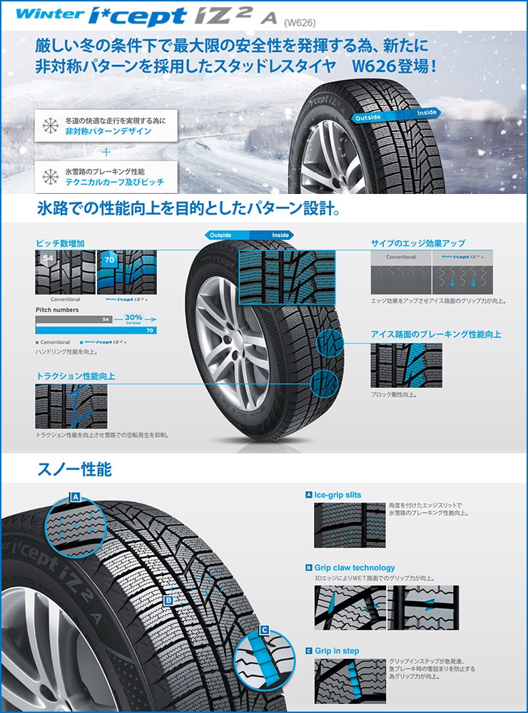 などにより】 スタッドレスタイヤ ホイールセット HANKOOK Winter i*cept IZ2 A W626 215/60R17 100T XL  ZERO BREAK X 4本セット 新品 タイヤワールド館ベスト - 通販 - PayPayモール イトポリッ - shineray.com.br