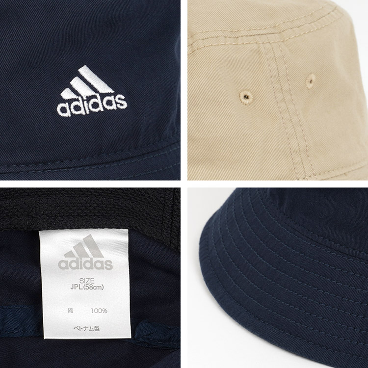 adidas（アディダス） バケットハット レディース 深め 小さめ メンズ