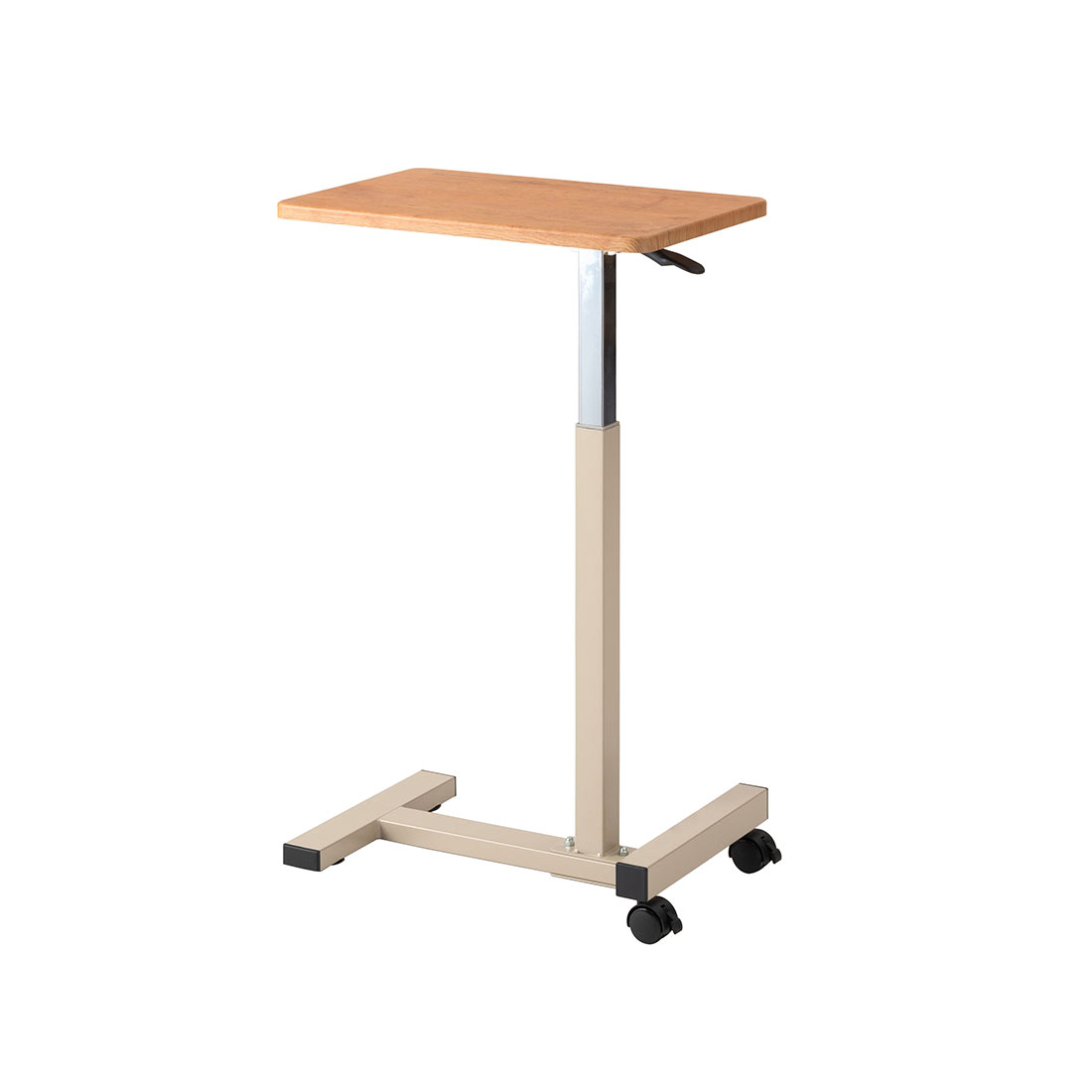 東谷 サイドテーブル 昇降式 キャスター付き 高さ60-95cm