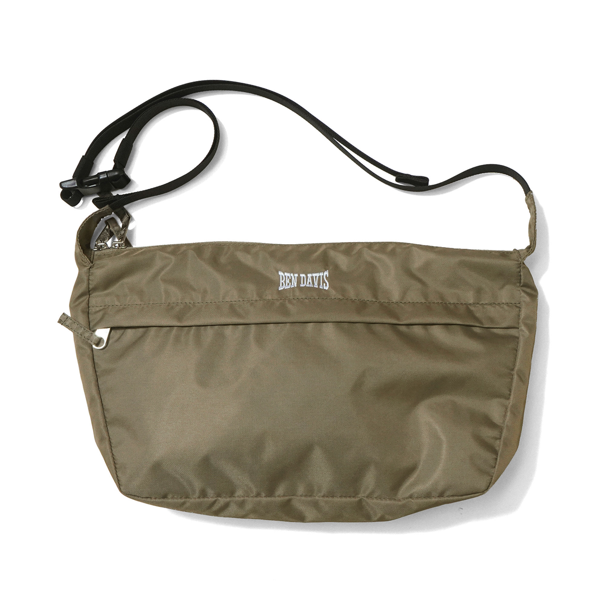 BEN DAVIS ショルダーバッグ レディース メンズ 斜めがけ 大人 軽量 ナイロン 横型 スリム ペットボトル収納可 ベンデイビス | BEN DAVIS | 01