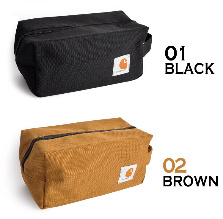 Carhartt（カーハート） ポーチ メンズ 小物入れ 大きめ Lカラー