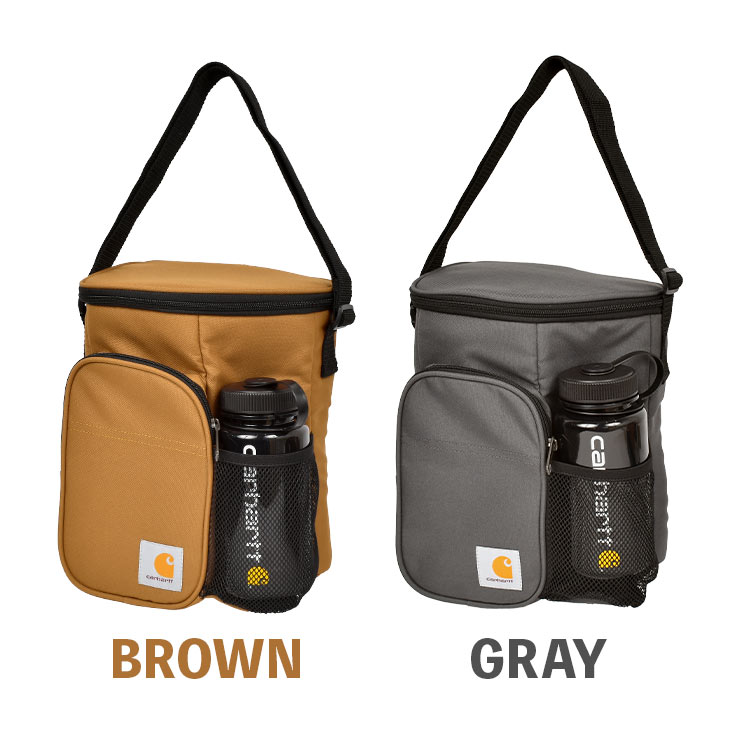 carhartt - 保冷バッグ carhartt カーハート 12缶 大容量 クーラーバッグ 保冷バック ショルダーバッグ 斜め掛け 肩がけ アウトドア キャンプ 撥水 防水 二層式 2ルーム 断熱 丈夫 メンズ ストラップ付き おしゃれ carhartt - 保冷バッグ carhartt カーハート 12缶 大容量