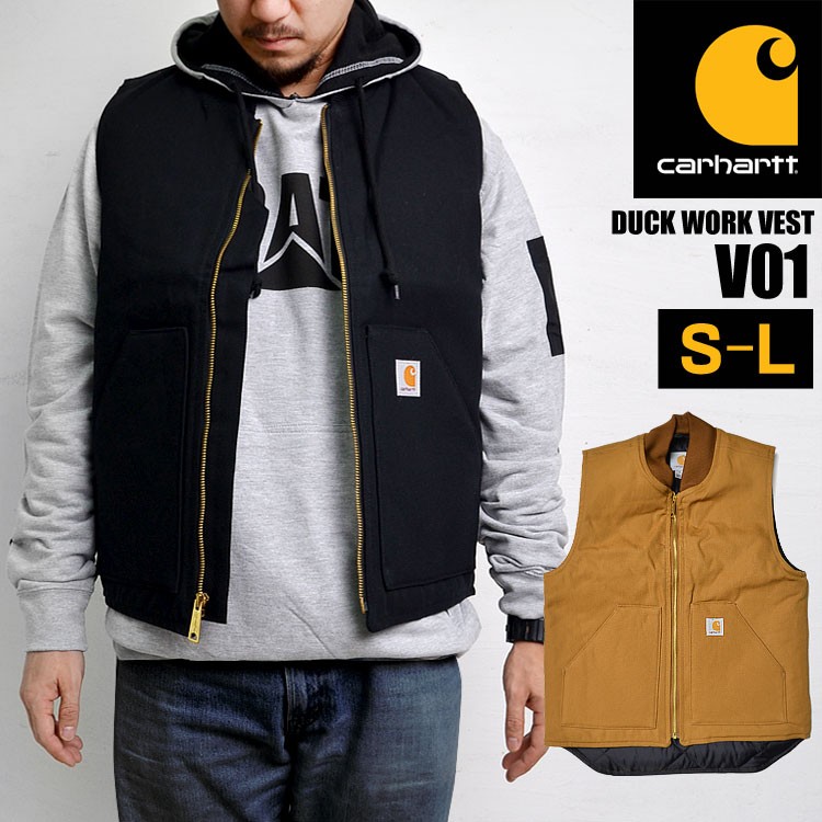 ベスト 中綿 メンズ carhartt ベスト カーハート ベスト ダック ワーク