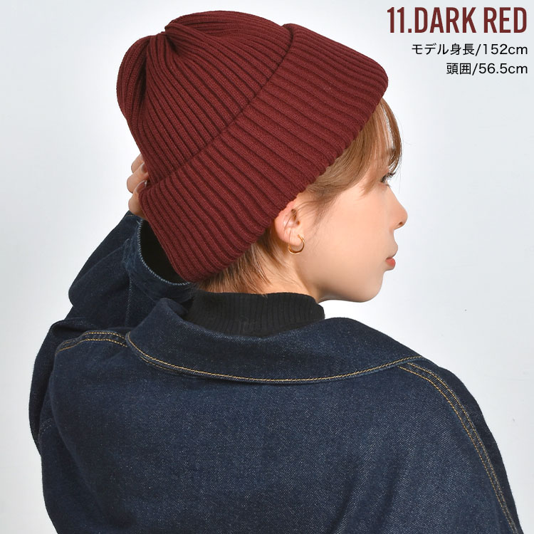 キスマーク　メンズ　S　スキー　スノーボードウェア　レッド　ベージュ　ニット帽 CASTANO（カスターノ） ニット帽 帽子 レディース メンズ ブランド